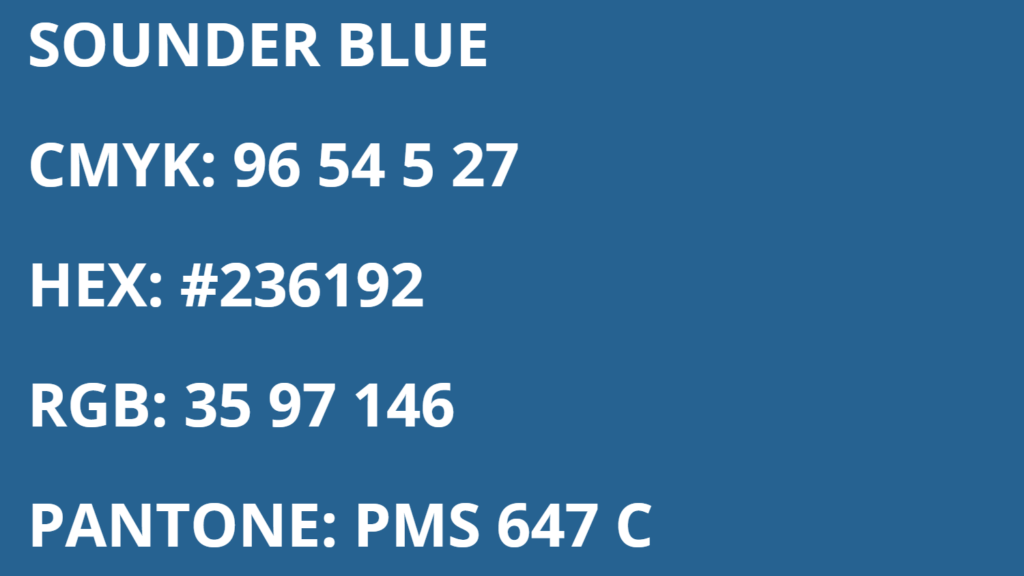 Seattle Sounders FC Colors - Sounder Blue