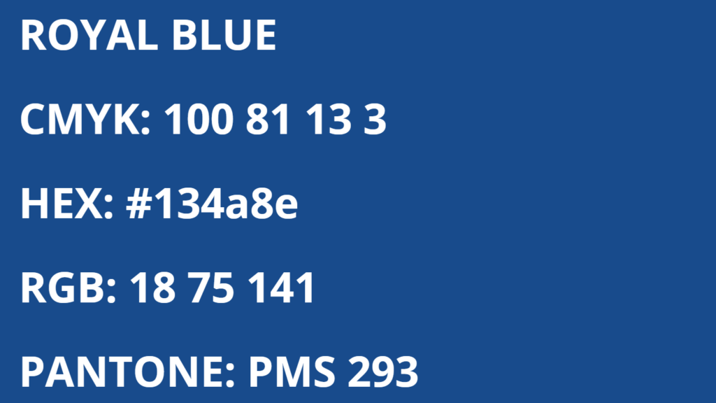 Toronto Blue Jays flag color codes