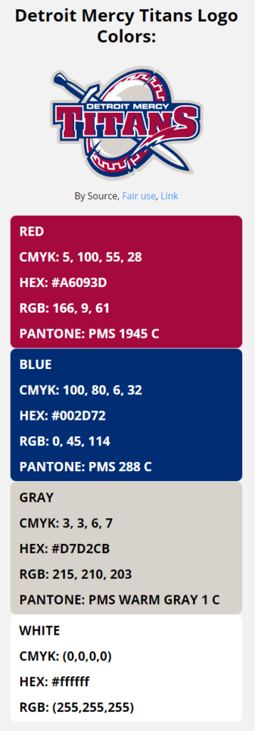 ncaa color codes horizon league color codes detroit mercy titans team colors