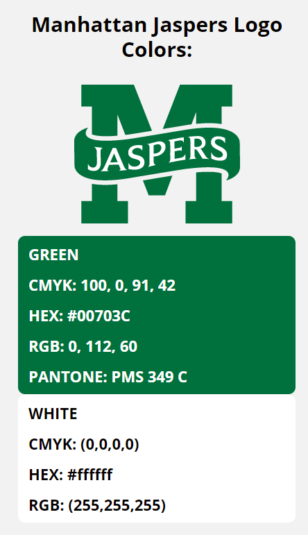ncaa color codes metro atlantic athletic conference color codes manhattan jaspers team colors