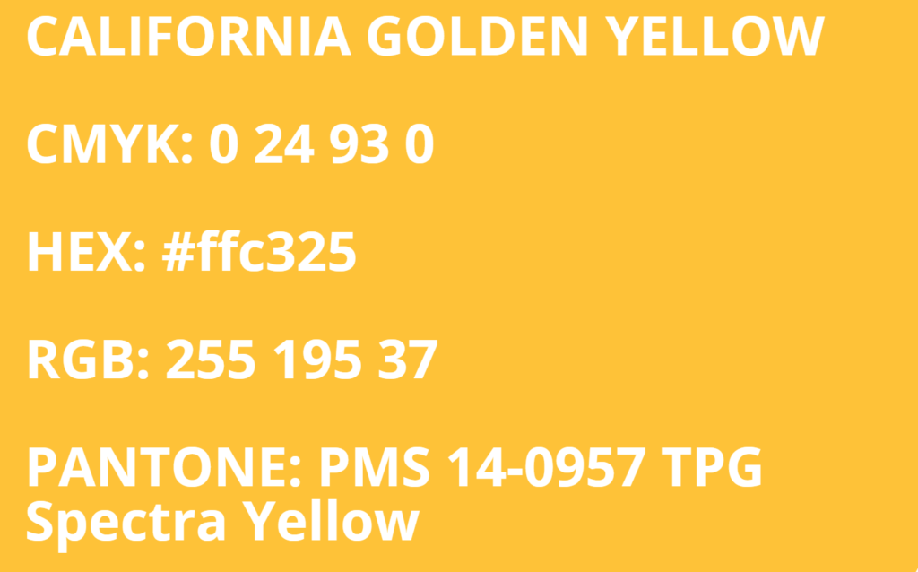 Santa Cruz Warriors Colors - california golden yellow