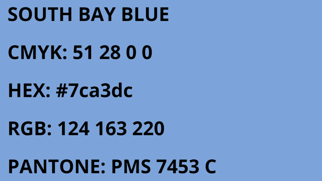 South Bay Lakers Colors - South Bay Blue