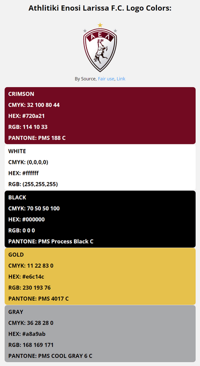ael team color codes in HEX, RGB, CMYK, and Pantone