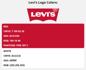 Levi’s Colors | HEX, RGB, CMYK, PANTONE COLOR CODES OF SPORTS TEAMS