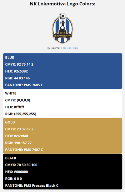 lokomotiva team color codes in HEX, RGB, CMYK, and Pantone color codes in HEX, RGB, CMYK, and Pantone